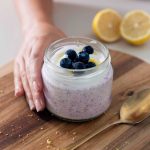 BLUEBERRY, LEMON & POPPY SEED OVERNIGHT OATS IN A JAR