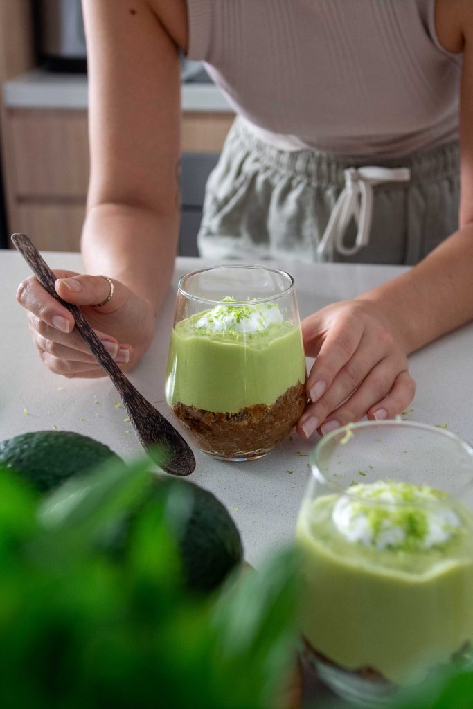 Avocado Key Lime Cup