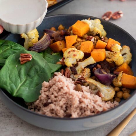 A fall-inspired nourishing bowl