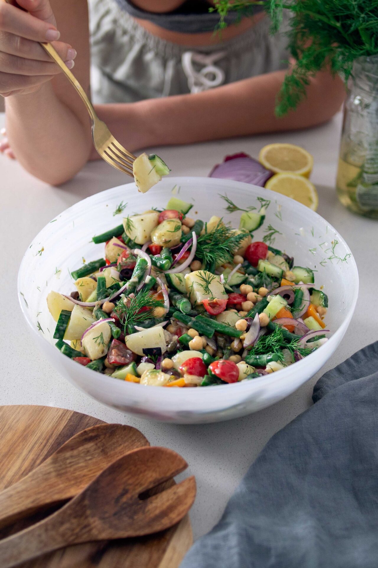 Greek-inspired Potato Salad