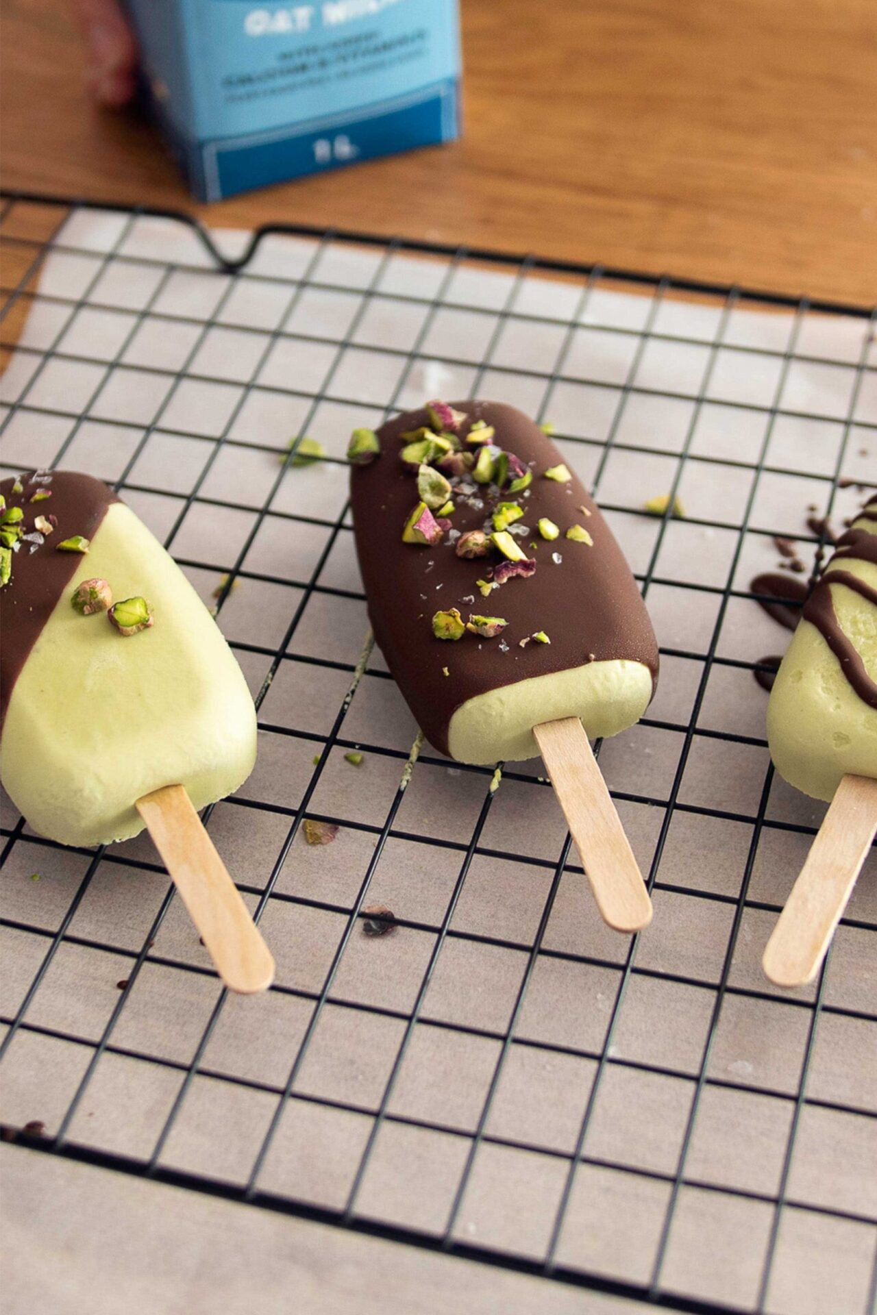 Pistachio Ice Cream Bars Magnums