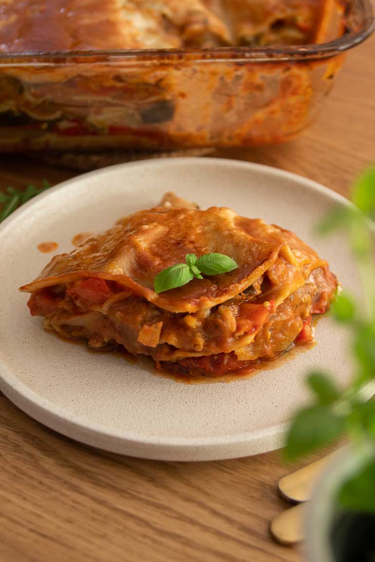 Mouth-watering vegan lasagna