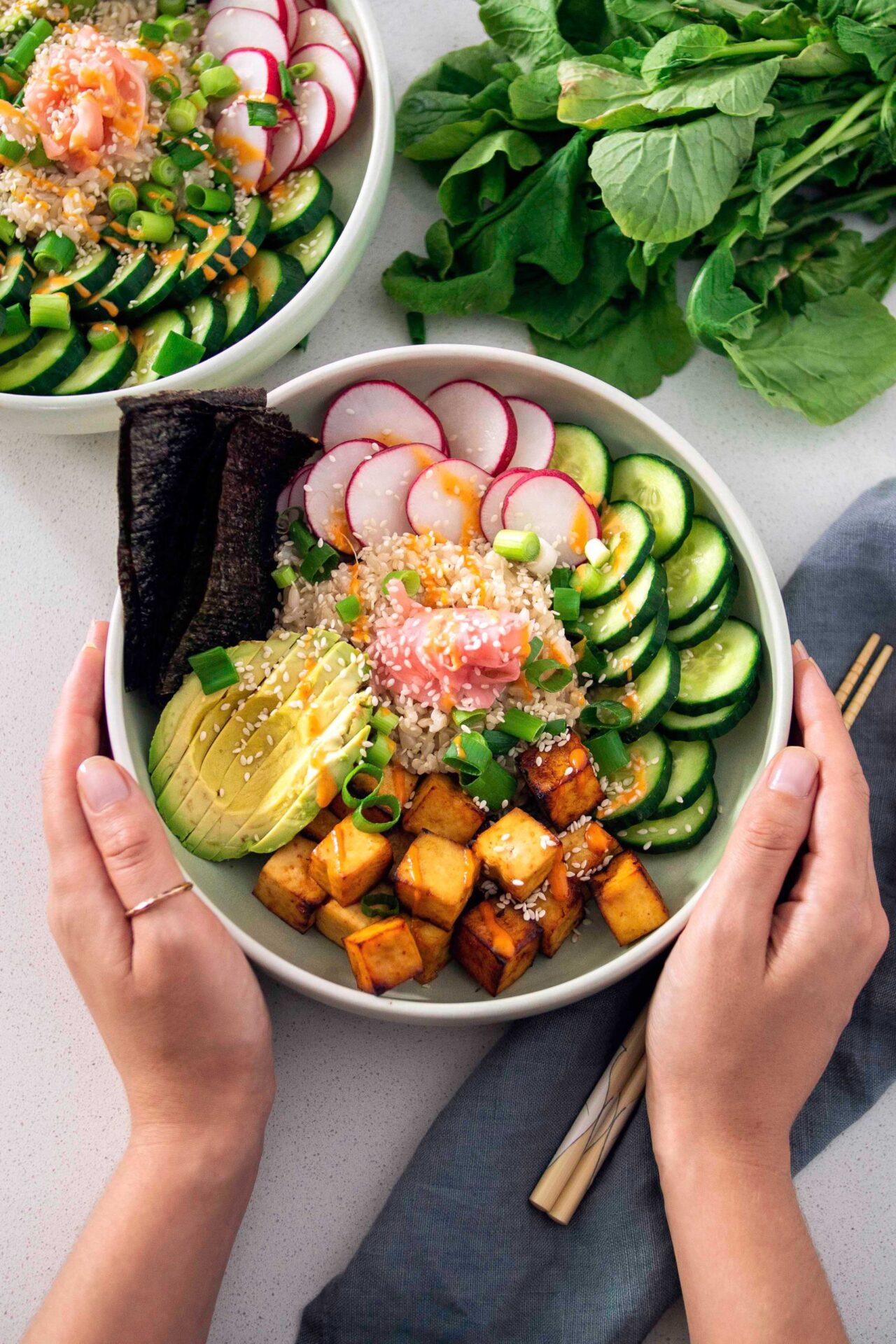 Tofu Sushi Bowl
