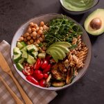 A nourishing mediterranean style bowl